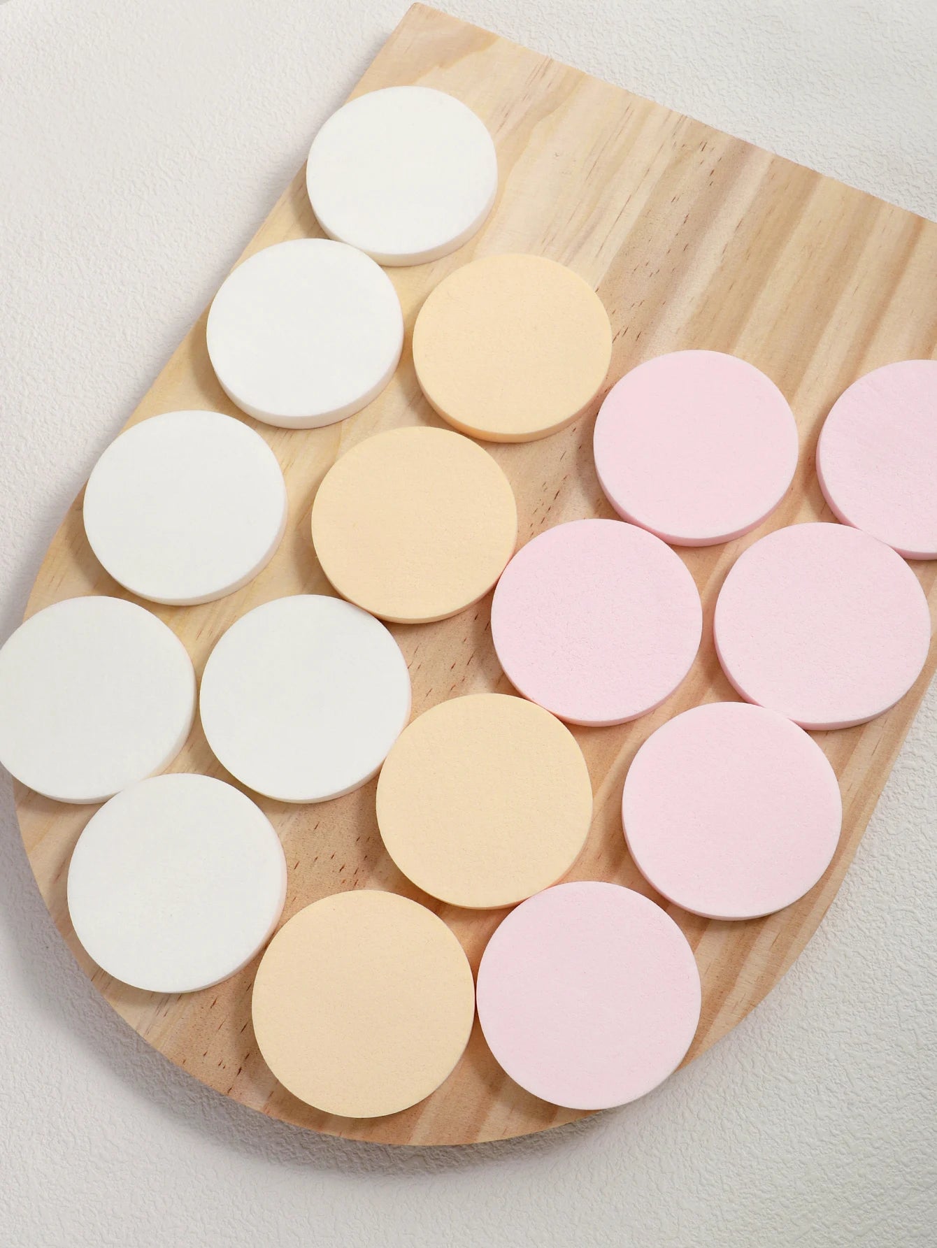 16-Pack Colorful Makeup Sponges