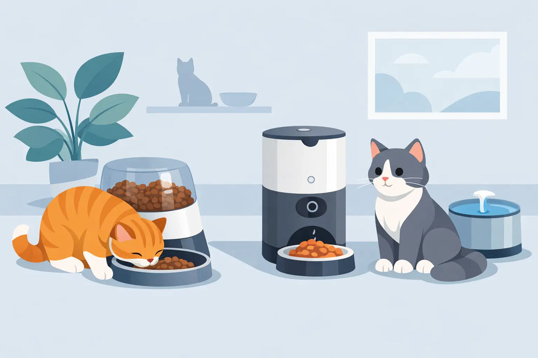 Pet Feeders for Cats That Make Mealtimes Easy