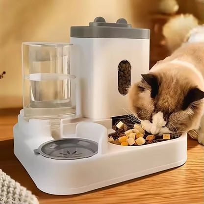 Automatic Large-Capacity Pet Feeder & Water Dispenser