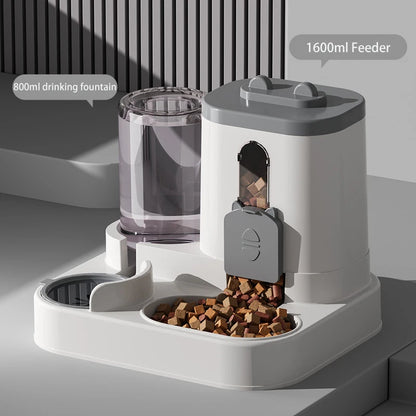 Automatic Large-Capacity Pet Feeder & Water Dispenser