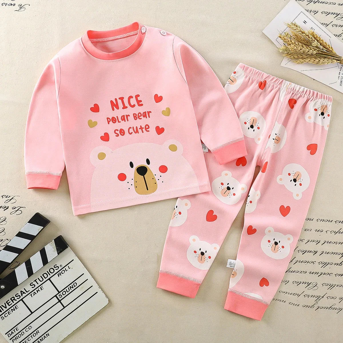 Kids Cotton Clothing Set – Boys & Girls