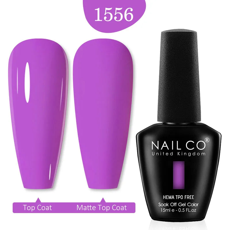 NAILCO 15ML Red Gel Nail Polish