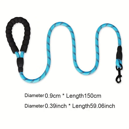 1.5m Reflective Padded Dog Leash