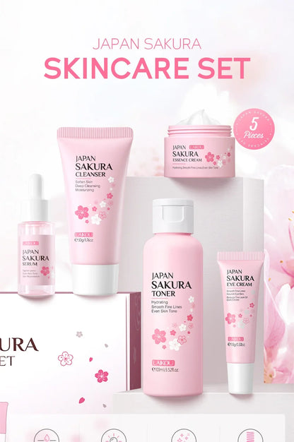 LAIKOU Sakura 5-Piece Skin Care Set