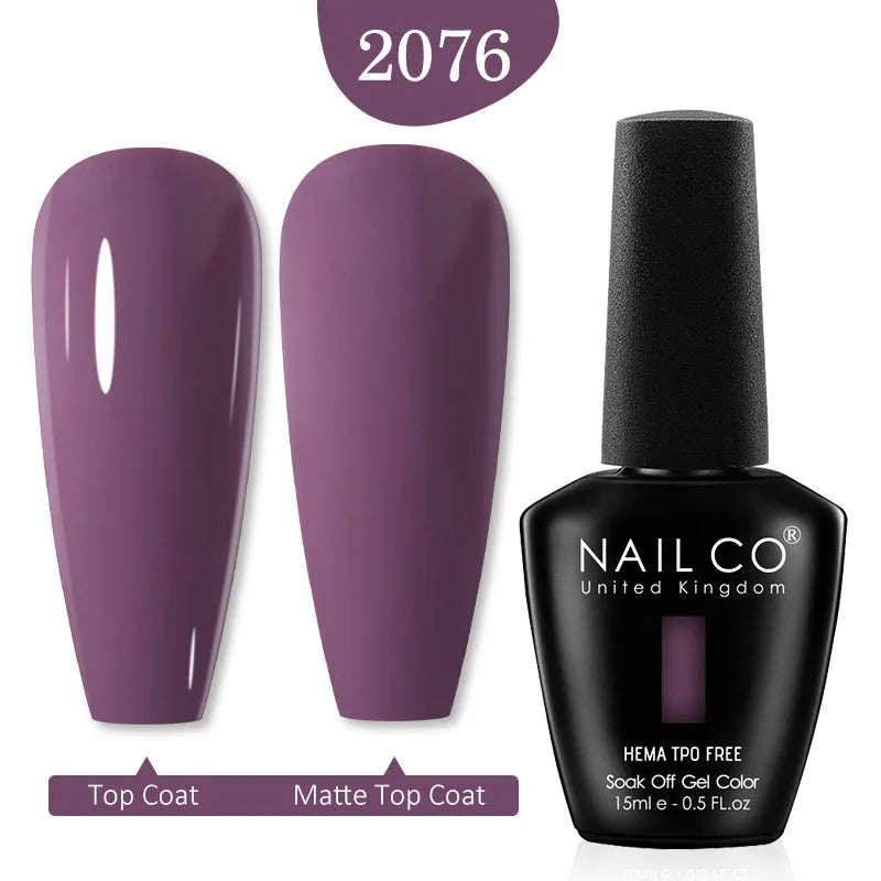 NAILCO 15ML Red Gel Nail Polish