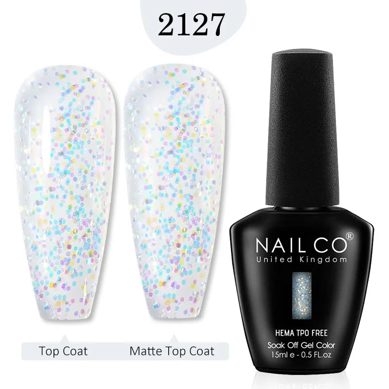 NAILCO 15ML Red Gel Nail Polish