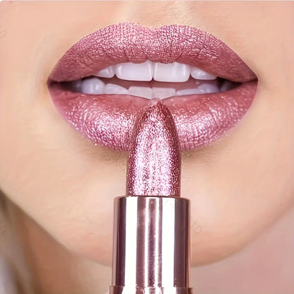 Rose Smoke Glitter Lip Powder