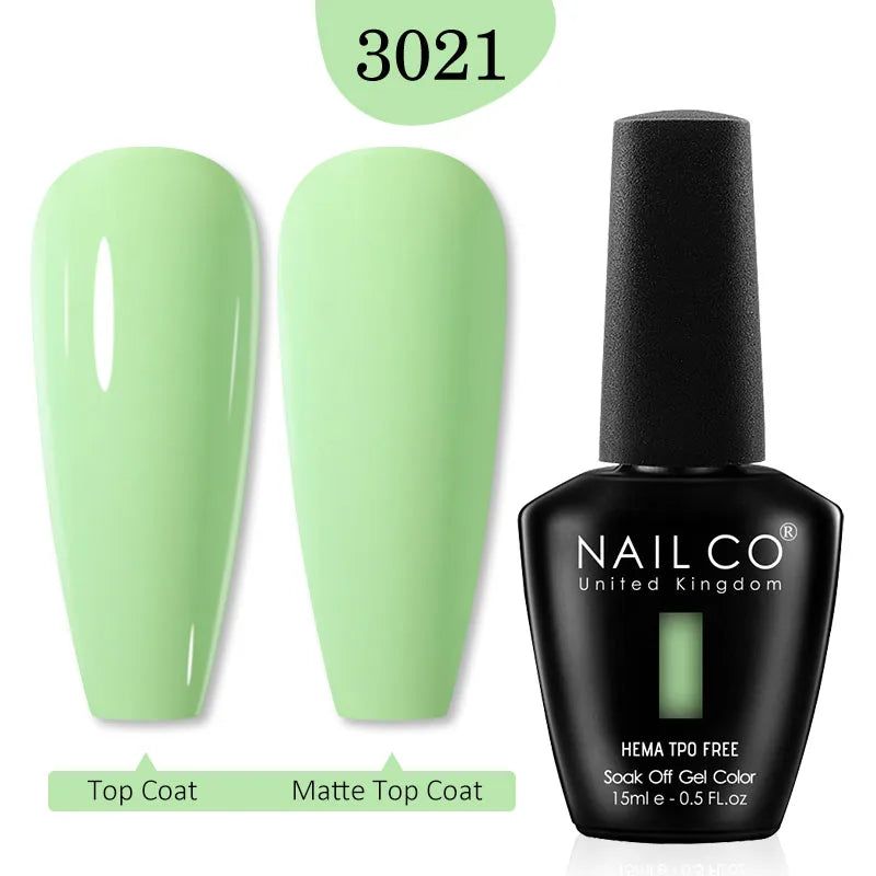 NAILCO 15ML Red Gel Nail Polish