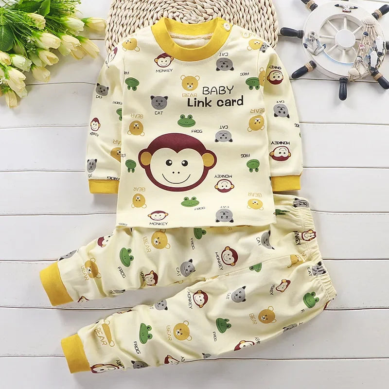 Kids Cotton Clothing Set – Boys & Girls