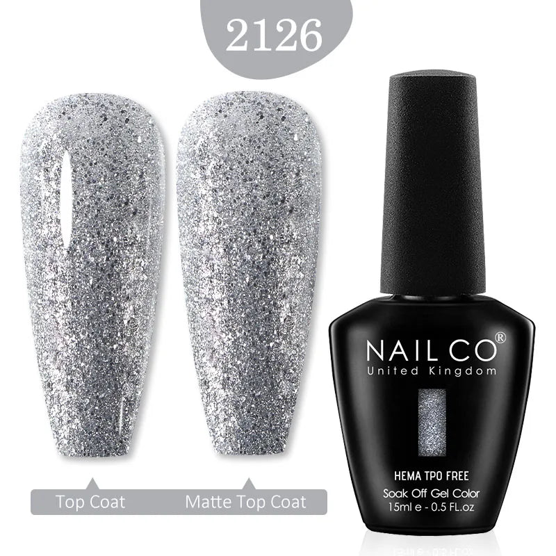 NAILCO 15ML Red Gel Nail Polish