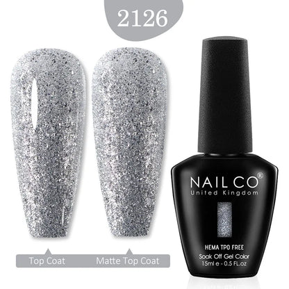 NAILCO 15ML Red Gel Nail Polish