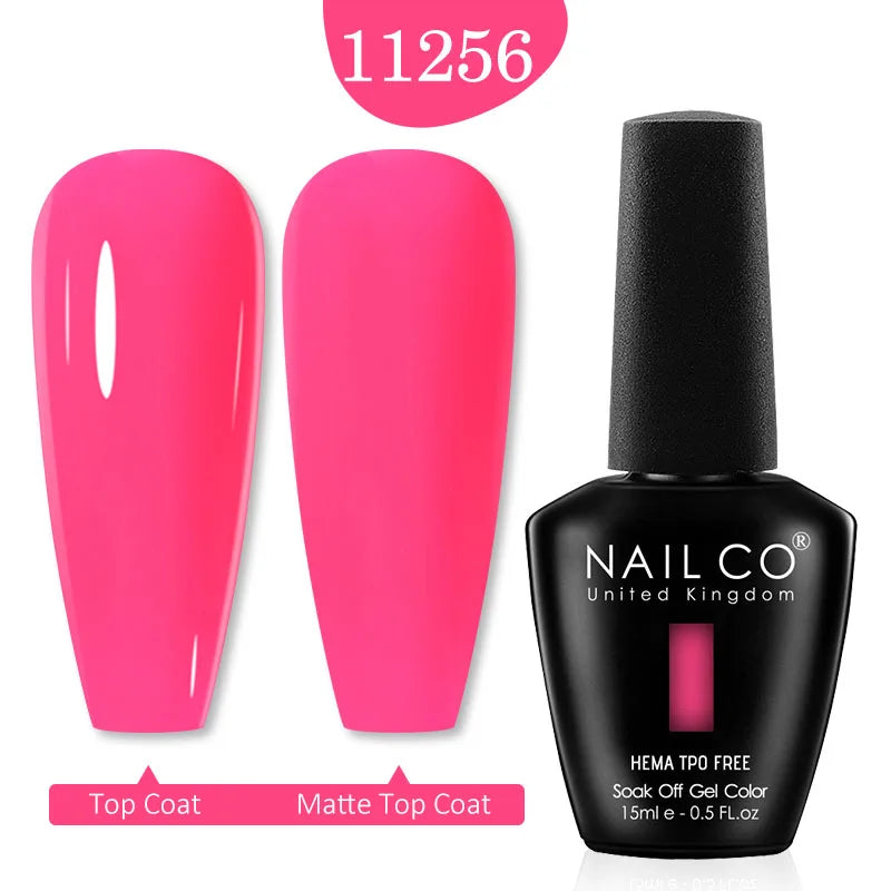 NAILCO 15ML Red Gel Nail Polish