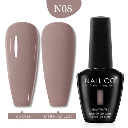 NAILCO 15ML Red Gel Nail Polish