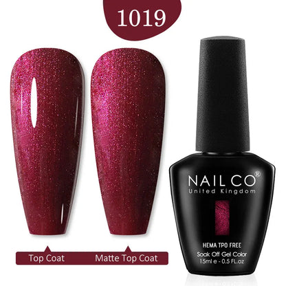 NAILCO 15ML Red Gel Nail Polish