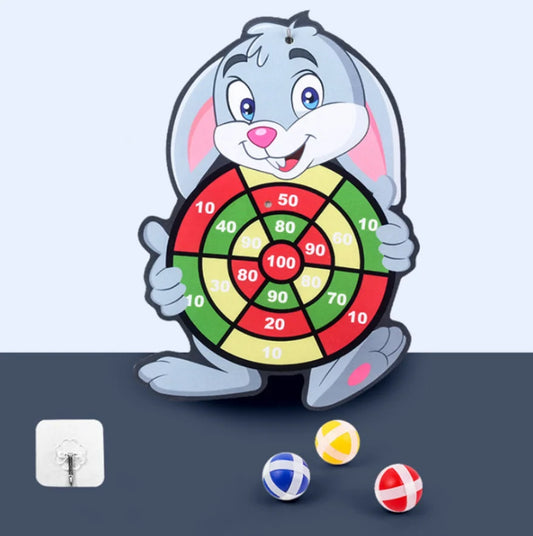 Montessori Cartoon Animal Dart Board Toy