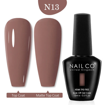 NAILCO 15ML Red Gel Nail Polish