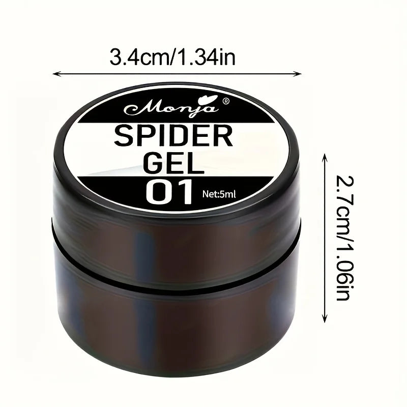 4-Color Nail Art Gel Polish Set