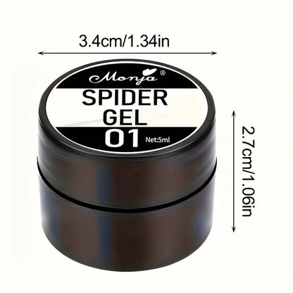 4-Color Nail Art Gel Polish Set