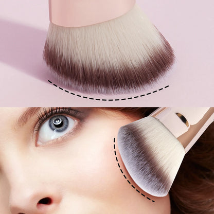 MAANGE 4-Piece Dual-Ended Makeup Brush Set