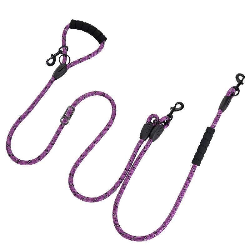 Heavy-Duty 7.8ft Dog Leash with Padded Handle