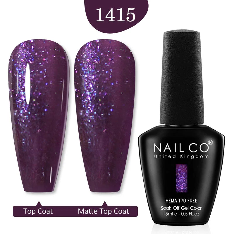 NAILCO 15ML Red Gel Nail Polish