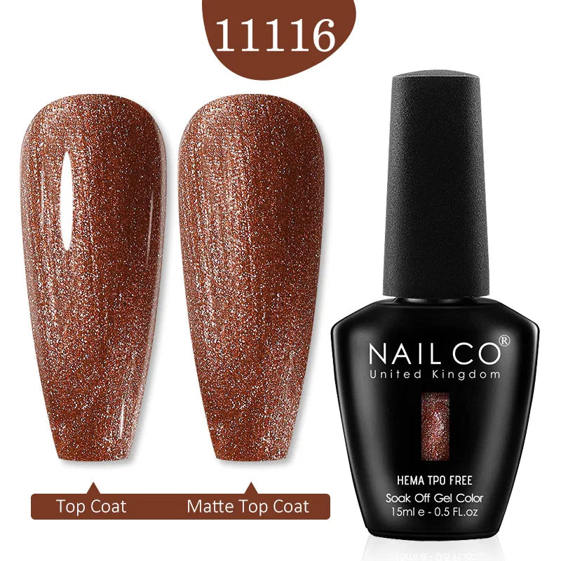 NAILCO 15ML Red Gel Nail Polish