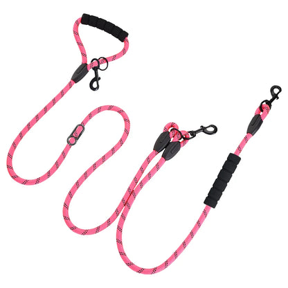Heavy-Duty 7.8ft Dog Leash with Padded Handle