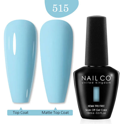 NAILCO 15ML Red Gel Nail Polish