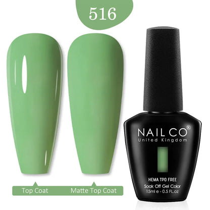 NAILCO 15ML Red Gel Nail Polish