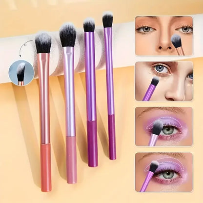 8-Piece Soft Makeup Brush Set
