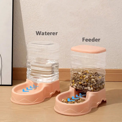 3.8L Automatic Pet Feeder & Water Fountain
