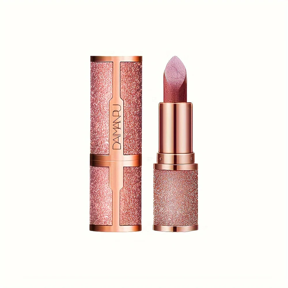 Rose Smoke Glitter Lip Powder