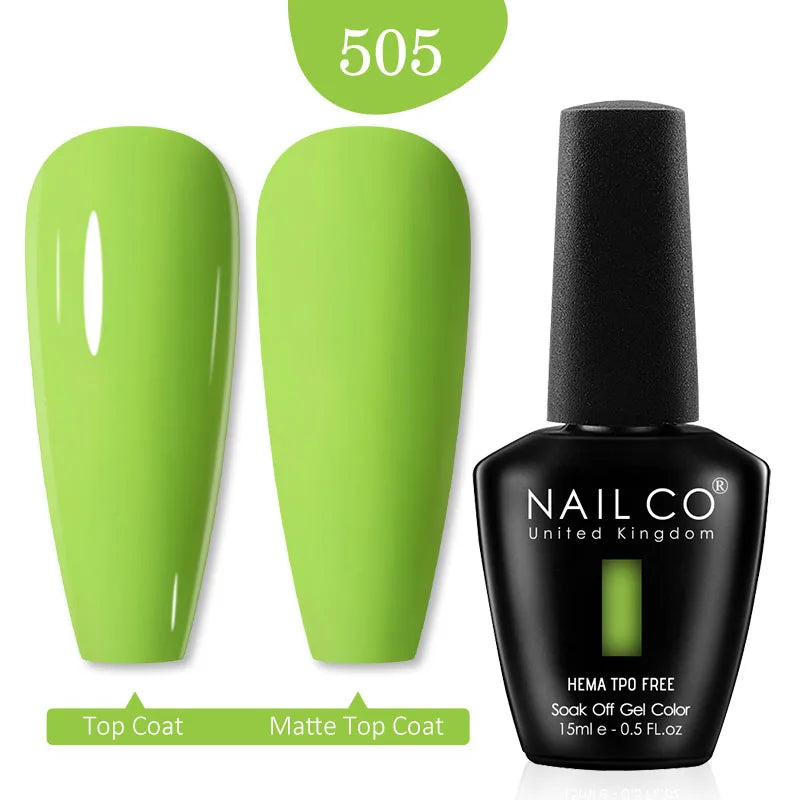 NAILCO 15ML Red Gel Nail Polish
