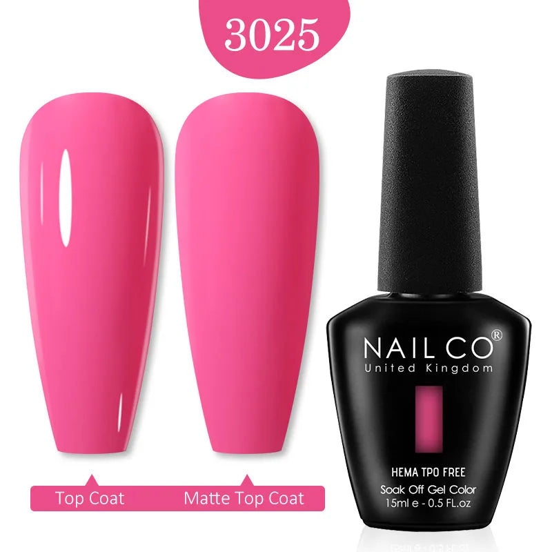 NAILCO 15ML Red Gel Nail Polish