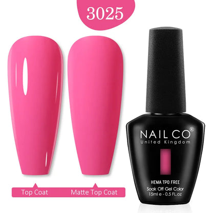 NAILCO 15ML Red Gel Nail Polish