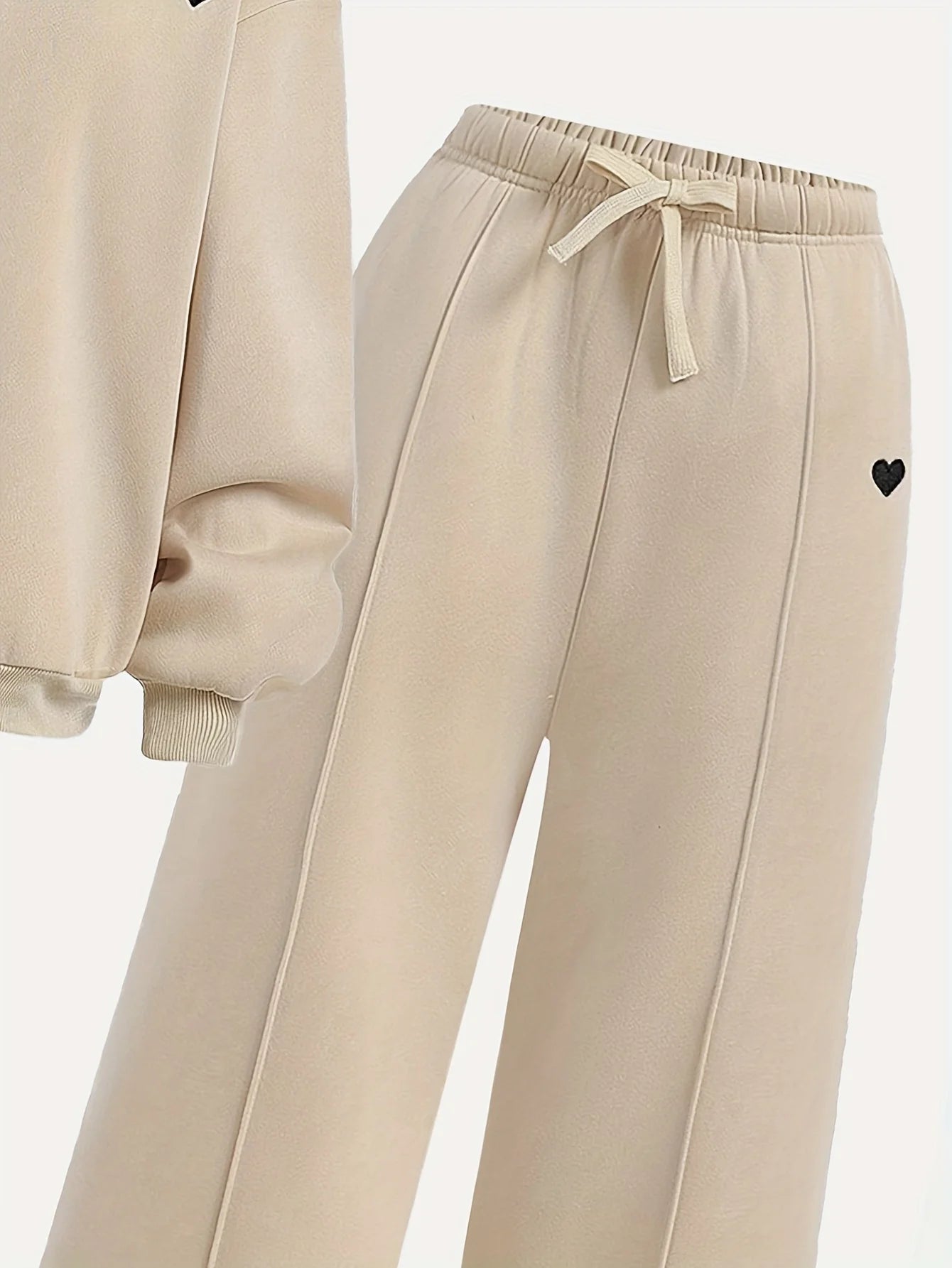 Girls’ Autumn 2-Piece Outfit – Pullover & Pants
