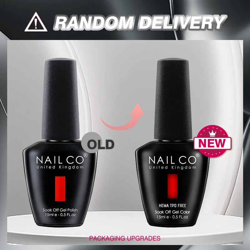 NAILCO 15ML Red Gel Nail Polish