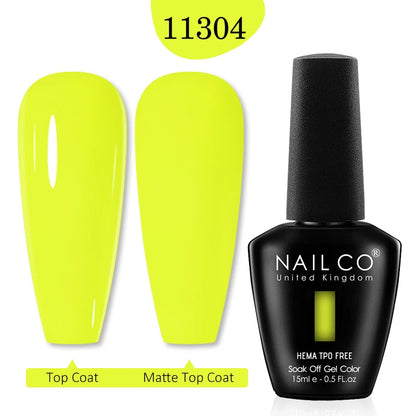 NAILCO 15ML Red Gel Nail Polish