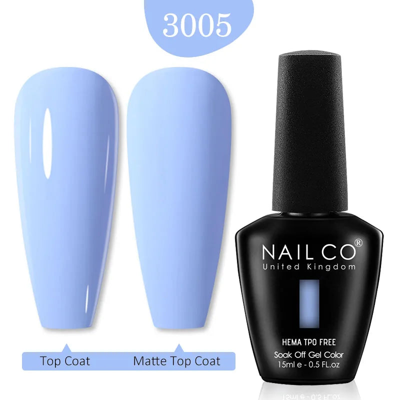 NAILCO 15ML Red Gel Nail Polish