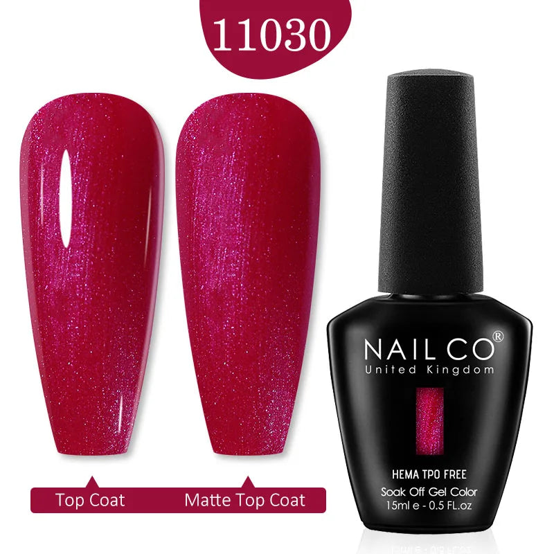 NAILCO 15ML Red Gel Nail Polish