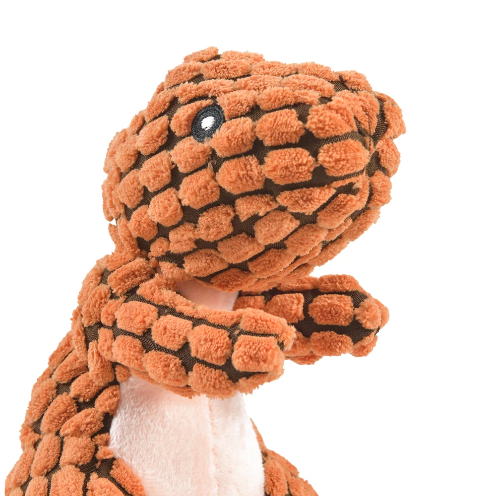 Plush Dinosaur Dog & Cat Toy