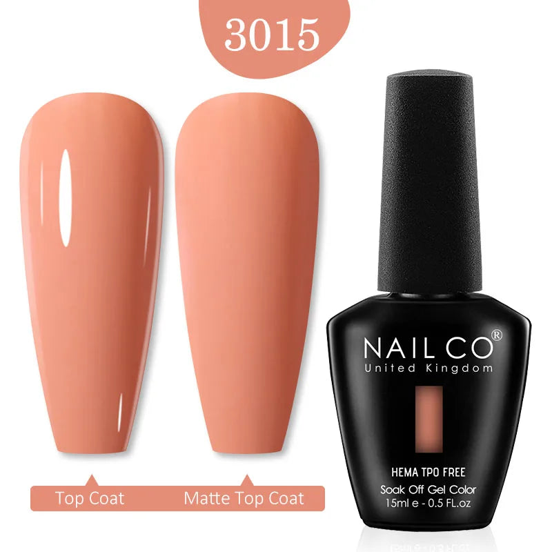 NAILCO 15ML Red Gel Nail Polish
