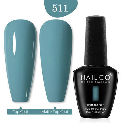 NAILCO 15ML Red Gel Nail Polish