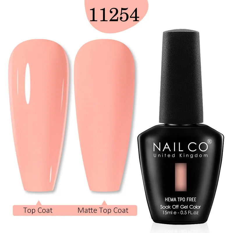 NAILCO 15ML Red Gel Nail Polish