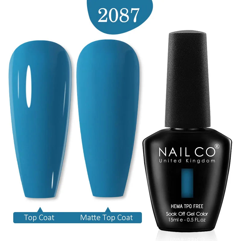 NAILCO 15ML Red Gel Nail Polish