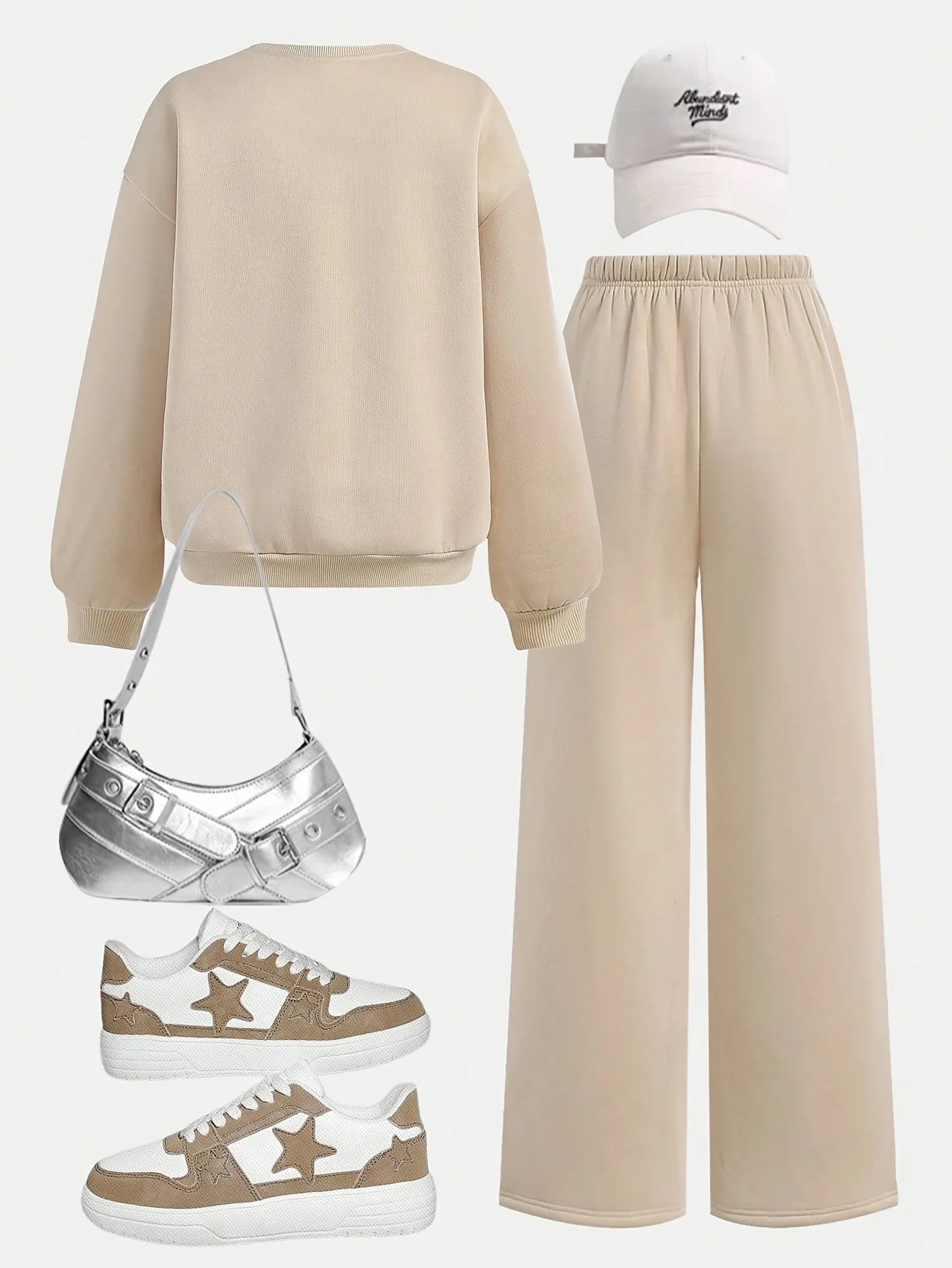 Girls’ Autumn 2-Piece Outfit – Pullover & Pants