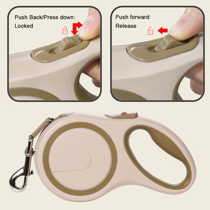 Retractable Nylon Dog Leash