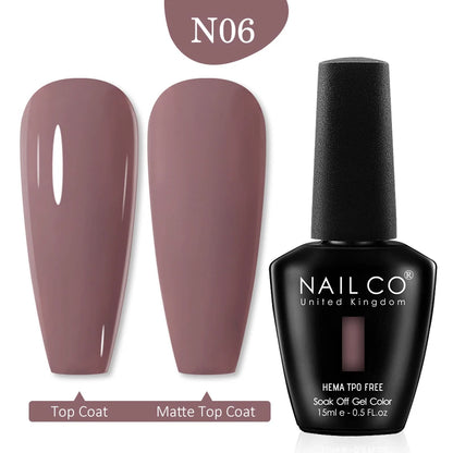 NAILCO 15ML Red Gel Nail Polish