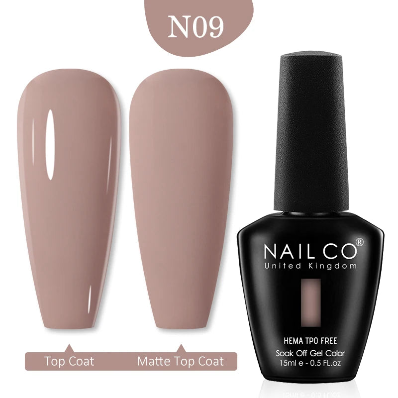 NAILCO 15ML Red Gel Nail Polish