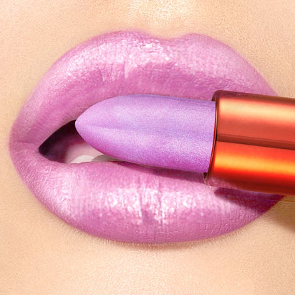Rose Smoke Glitter Lip Powder